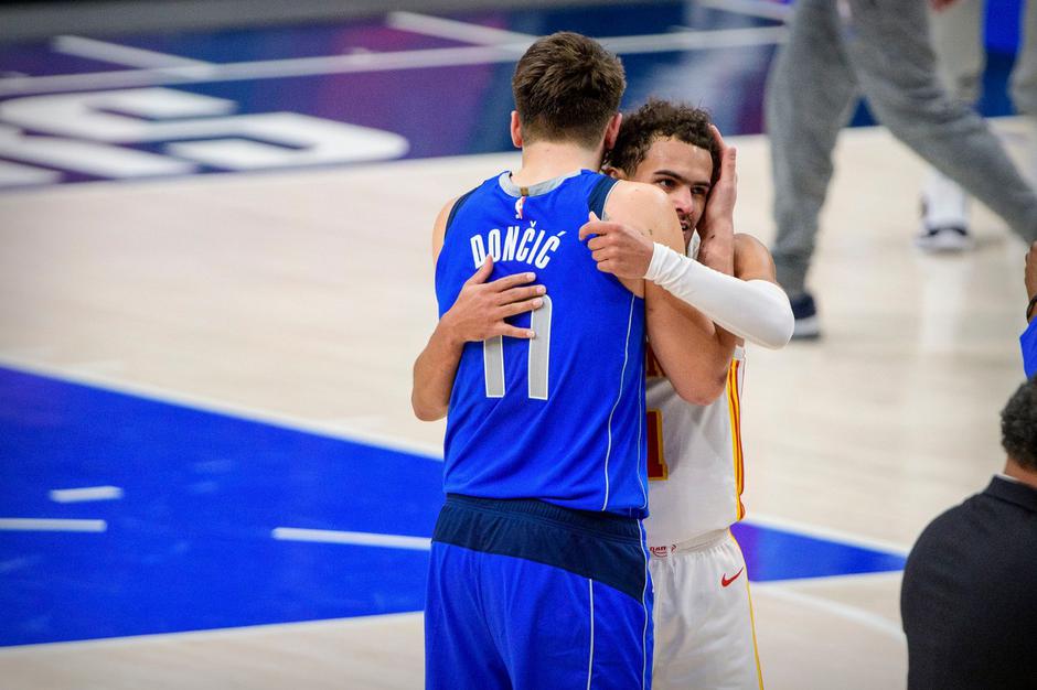 Luka Dončić in Trae Young | Avtor: Profimedia