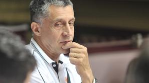 Boris Zrinski je uspešno krmaril slovensko barko do zmage. (Foto: KZS/Aljaž Močn