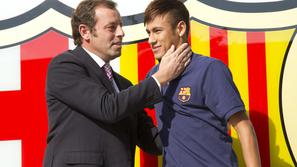 neymar sandro rosell