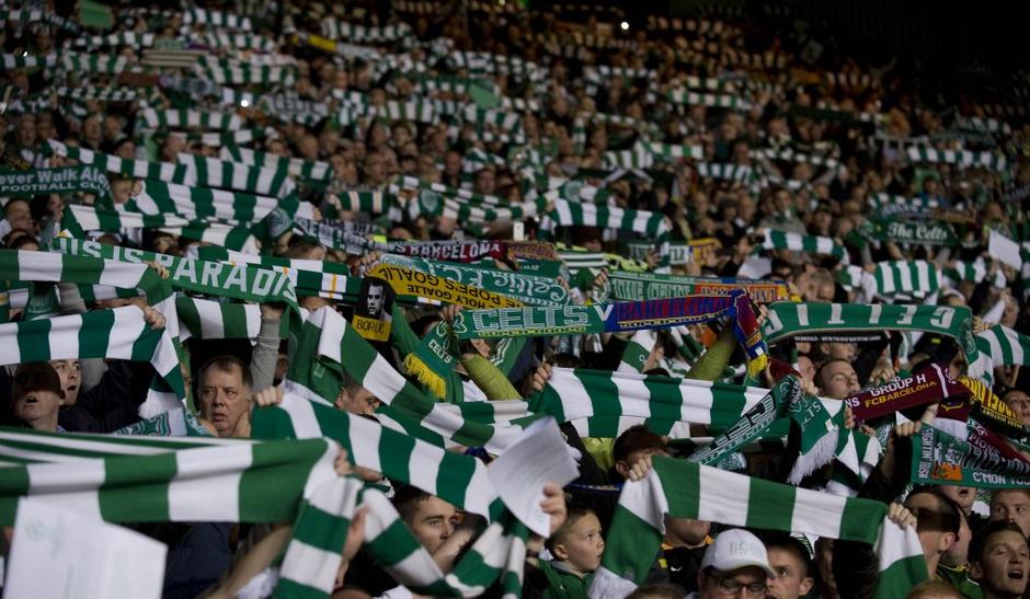 Celtic Park Glasgow Celtic navijači | Avtor: EPA
