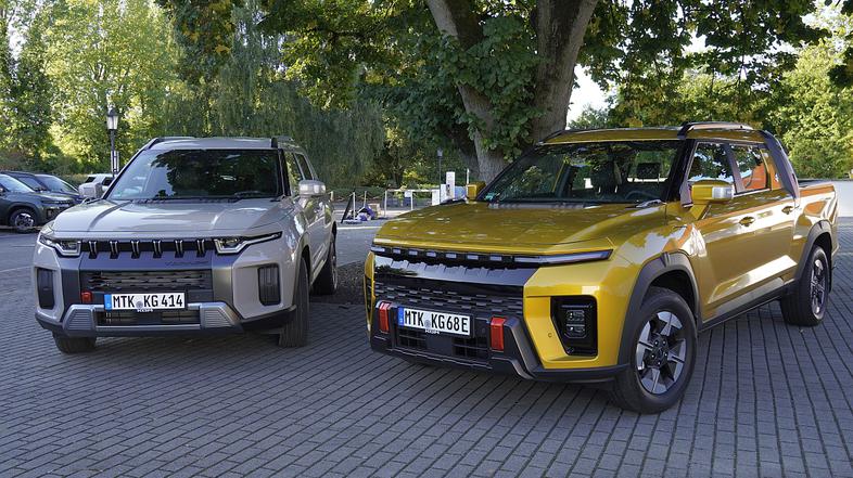 KGM nusso EV in KGM torres hybrid