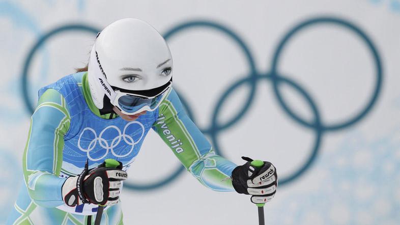 Tina Maze bo vroče slovensko orožje v superkombinaciji. (Foto: Reuters)