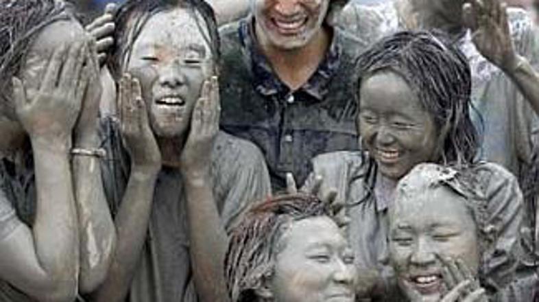 Blato, blato, blato ... v Južni Koreji.