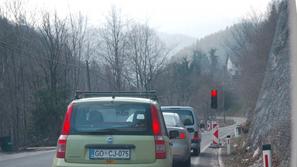 TZAVTO, semafor, gradbišče, 20.03.14, foto: Žurnal24