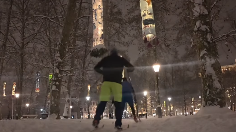 Anže Urankar tek na smučeh Ljubljana