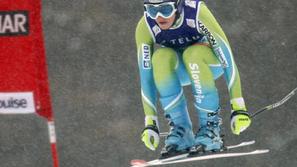 Tina Maze bo na mariborskem pobočju nastopila tako v slalomu kot v veleslalomu.