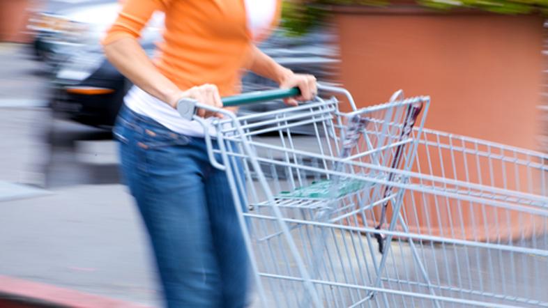 nakupovalni voziček