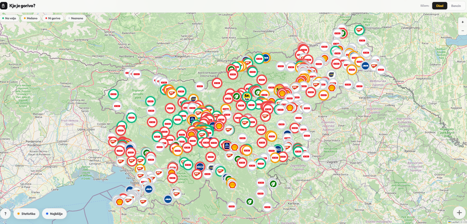 Kje je gorivo? | Avtor: Zajem zaslona