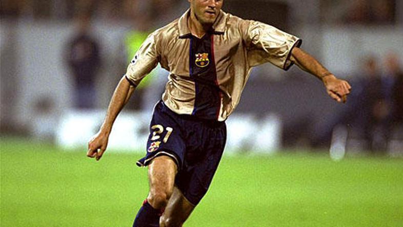 Od leta 1996 do 2004 je dal Luis Enrique za Barcelono 74 zadetkov. (Foto: EPA)