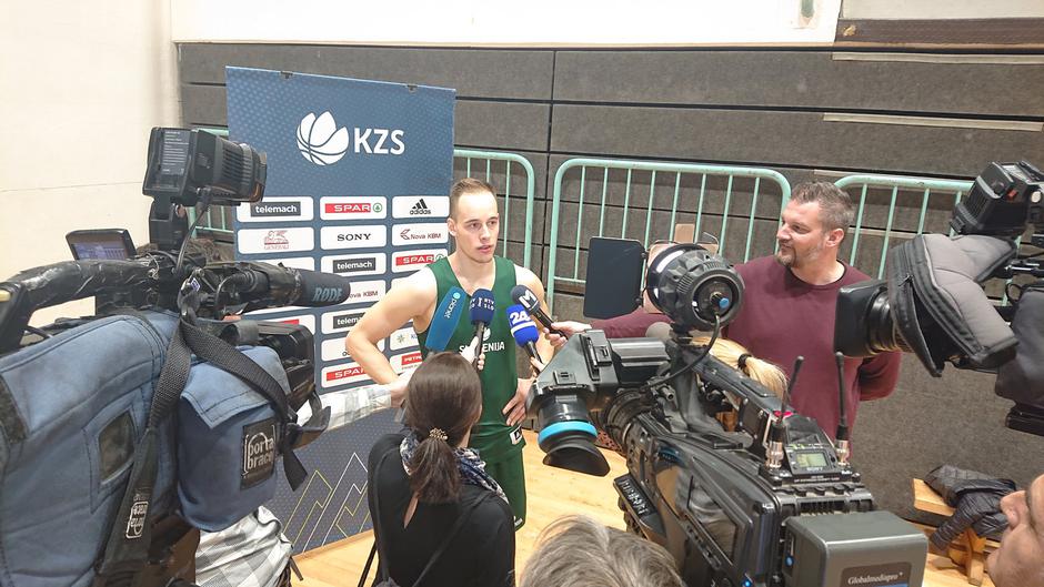 slovenska košarkarska reprezentanca Klemen Prepelič | Avtor: Reševalni pas/Twitter