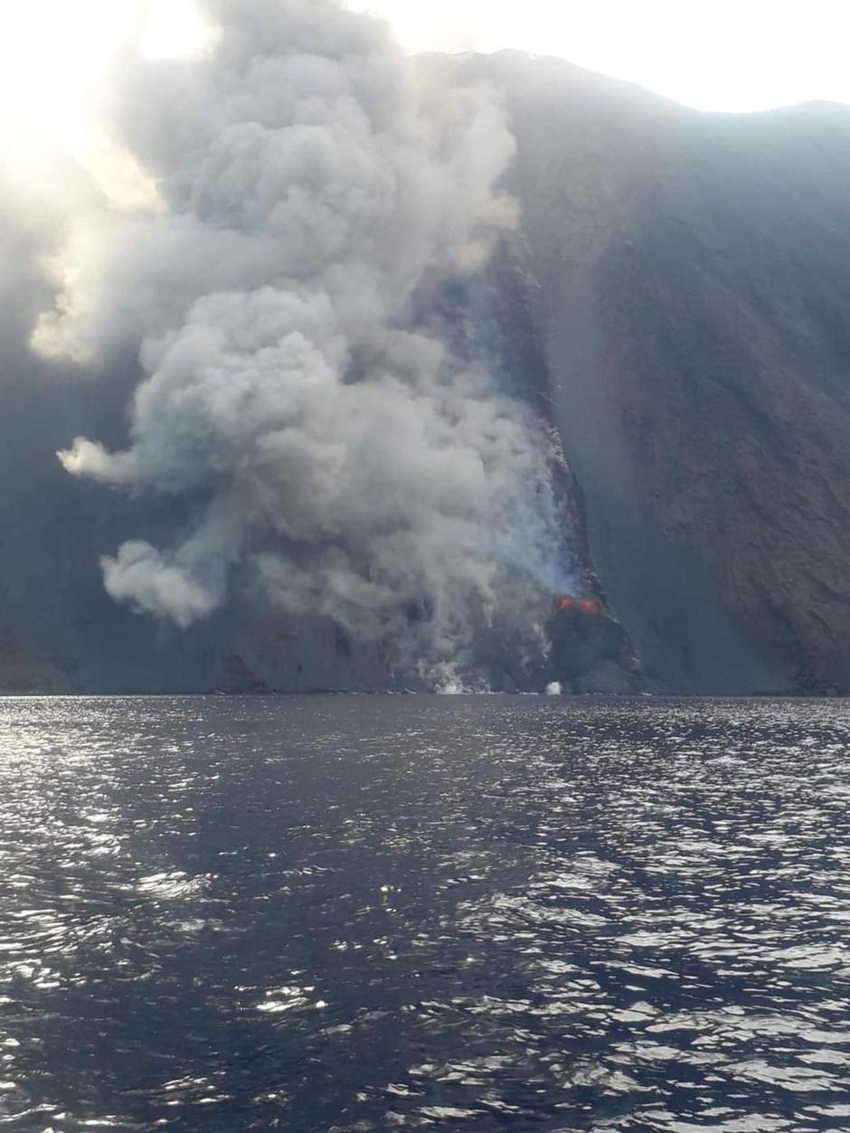 Stromboli izbruh | Avtor: Epa