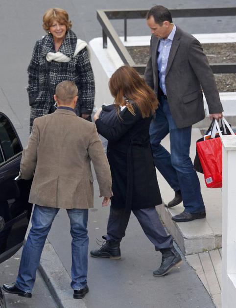 Carla Bruni in hčerka