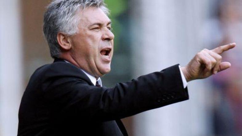 Carlo Ancelotti bi se v osmini finala raje srečal z Interjem kot Milanom. (Foto: