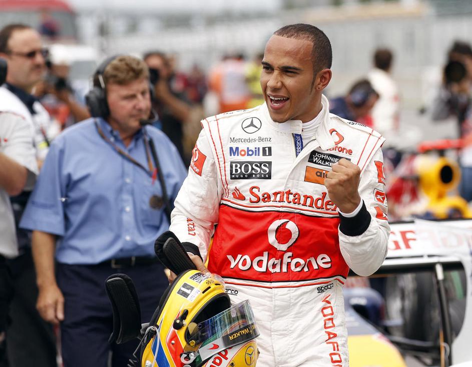 VN Kanade Montreal 2010 kvalifikacij pole Lewis Hamilton