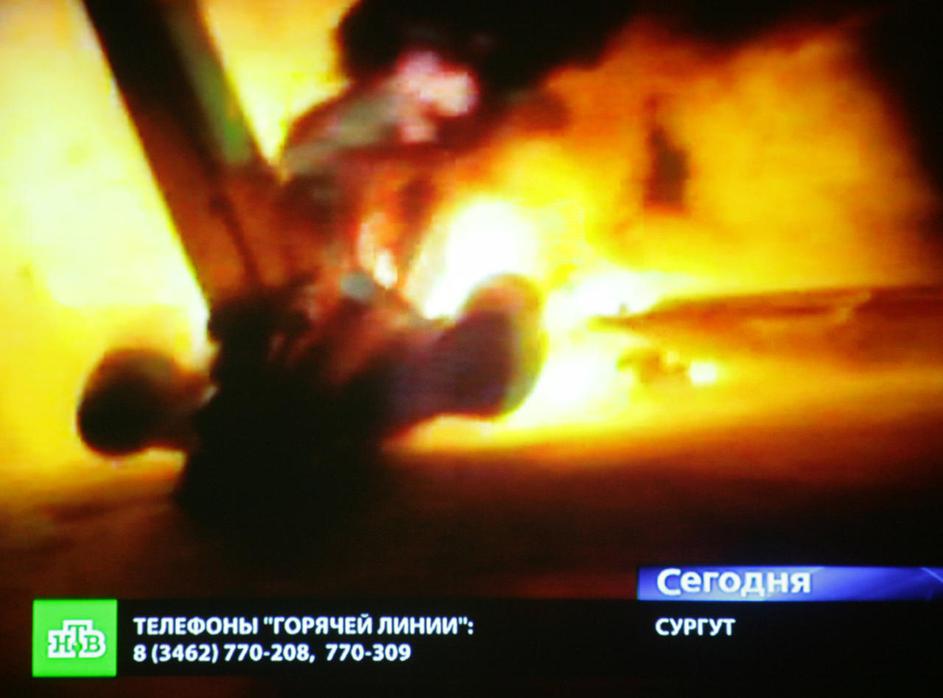 letalska nesreča, Sibirija, letalo, požar, eksplozija