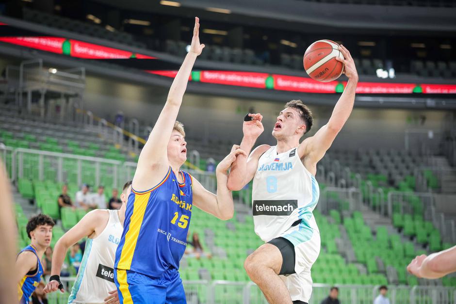 eurobasket u20 slovenija-romunija, Urban Kroflič | Avtor: Saša Despot