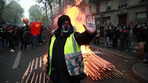 Protesti ob 1. maju, Francija