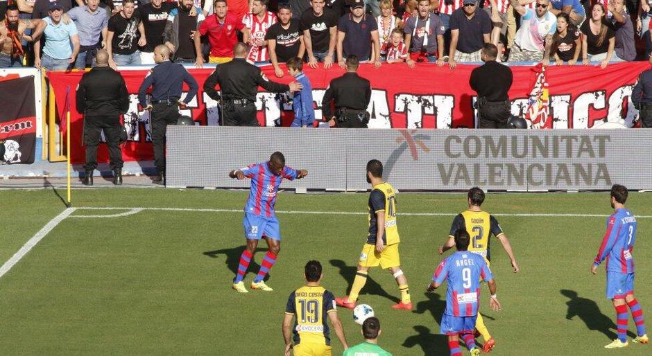 Diop Levante Atletico Madrid Liga BBVA Španija prvenstvo | Avtor: Reševalni pas/Twitter