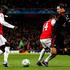 Sagna Walcott Ibrahimović Arsenal AC Milan Liga prvakov osmina finala povratna t