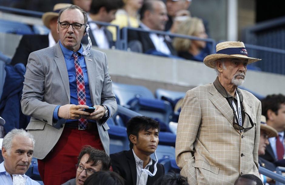 us open finale kevin spacey sean connery | Avtor: Reuters