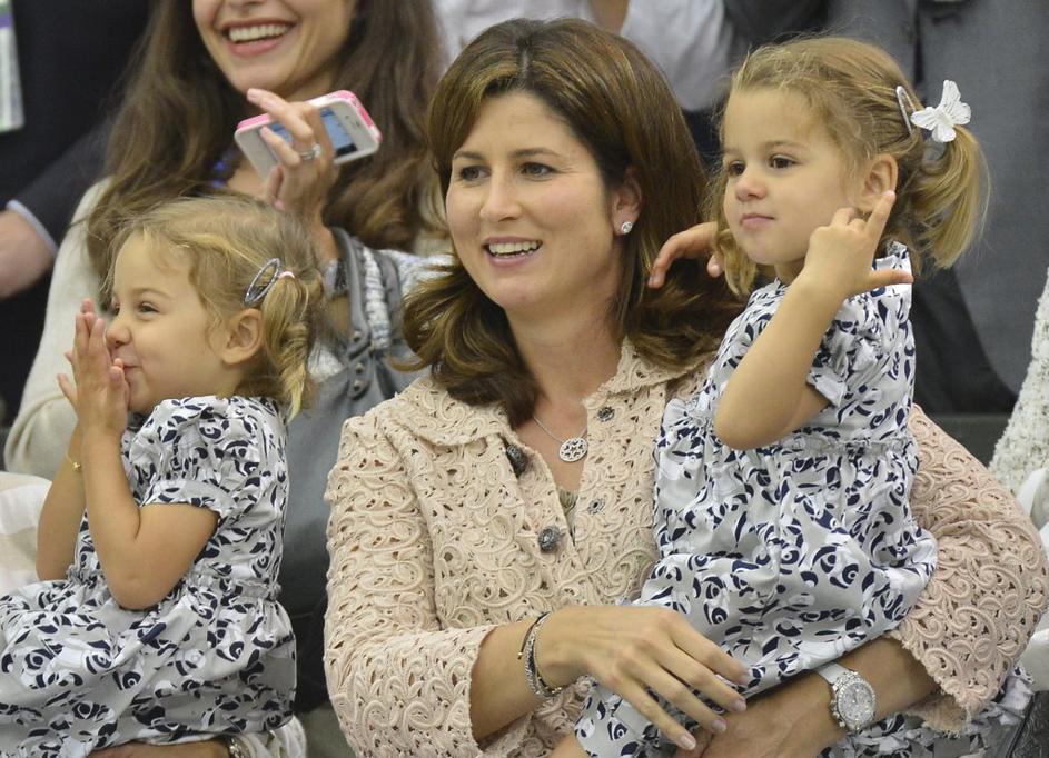 Myla in Charlene Federer, Mirka Federer