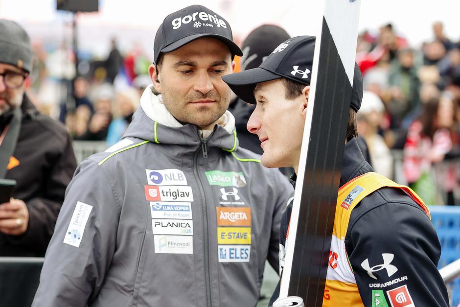 Robert Hrgota, Domen Prevc | Avtor: Saša Despot