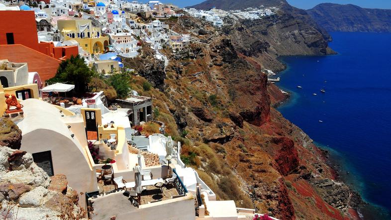 Oia, Santorini, Grčija