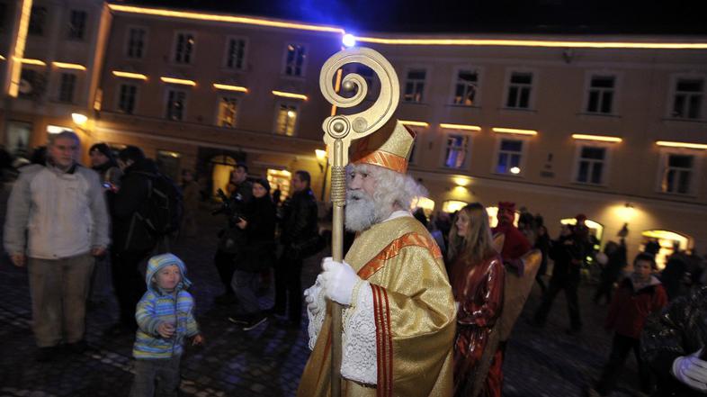 Miklavž v Ljubljani.