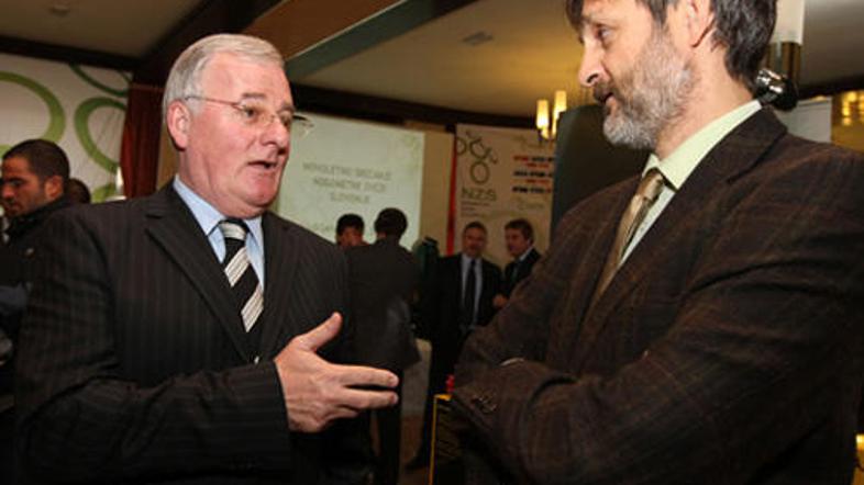 Rudi Zavrl in njegova desna roka Dane Jošt