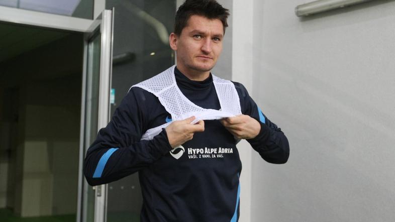 andraž kirm slovenska nogometna reprezentanca trening stožice