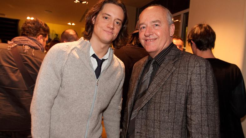 Domen Valič, igralec in oče Iztok