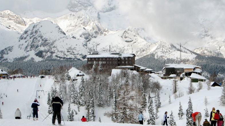 Smučišče na Voglu. Fotografija je simbolična.