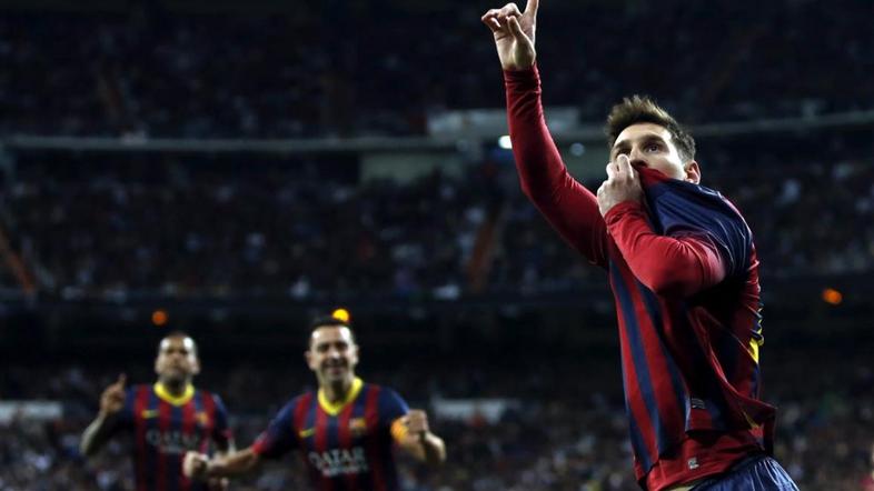 Messi Xavi Real Madrid Barcelona Liga BBVA El Clasico Španija liga prvenstvo