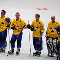Hokejisti švedske reprezentance so uspešno ubranili naslov svetovnih prvakov.