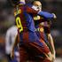 Lionel Messi in Andres Iniesta
