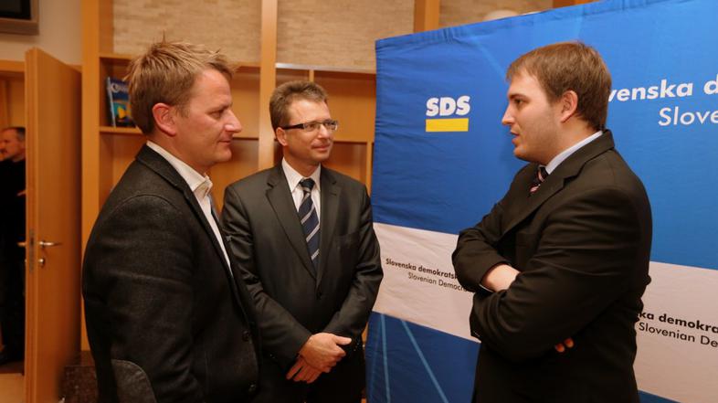 Peter Debeljak, Zvonko Černač, Andrej Čuš