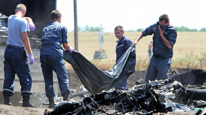 Malezijsko letalo v Ukrajini