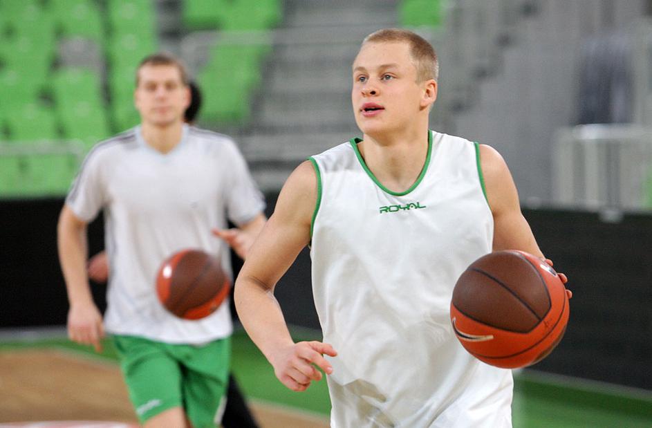 Olimpija Siena trening Stožice Salin