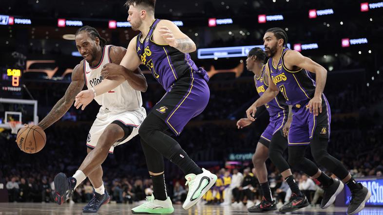 Kawhi Leonard in Luka Dončić