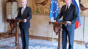 Borut Pahor, Herman van Rompuy