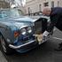 Parada vozil znamke Rolls-Royce po Londonu.