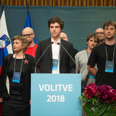 Luka Mesec Levica Violeta Tomić