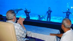 Castro obožuje delfine. (Foto: Reuters)