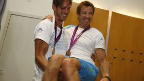 Prihod Iztoka Čopa in Luke Špika iz Londona