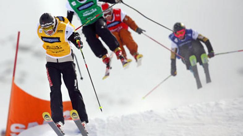 Saša Farič je dosegla svojo drugo zmago v smučarskem krosu.