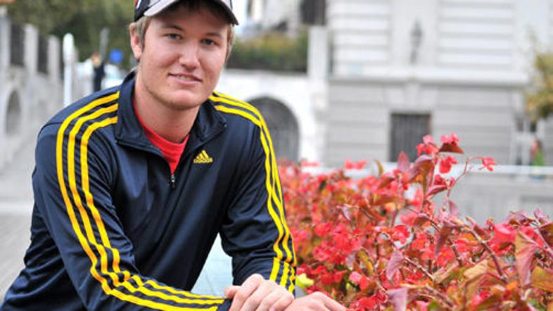 Gregor Slabe ima v svetu golfa smele načrte.