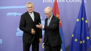 Tomislav Nikolić in Herman van Rumpuy