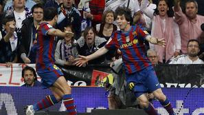 Lionel Messi je na drugem "El Clásicu" utišal Santiago Bernabéu. Medsebojna ljub