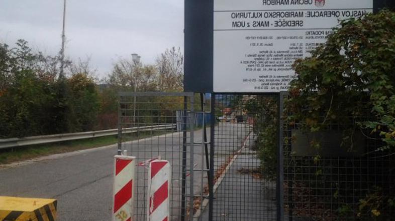 Zapora ceste v Mariboru 