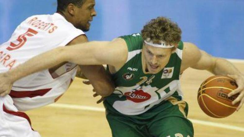 Olimpija je bila v Beogradu blizu zmage.